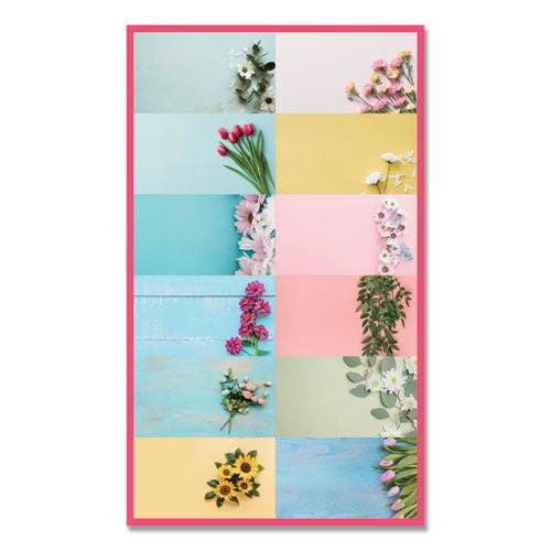 Romantic Wall Calendar, Romantic Floral Photography, 12 X 17, Multicolor/white Sheets, 12-month (jan To Dec): 2023