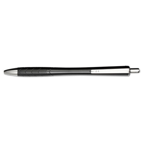 Inkjoy 700 Rt Ballpoint Pen, Retractable, Medium 1 Mm, Black Ink, White Barrel, Dozen