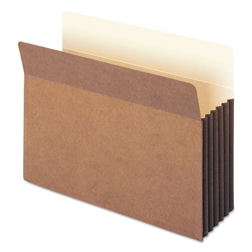 Redrope Tuff Pocket Drop-front File Pockets With Fully Lined Gussets, 5.25" Expansion, Letter Size, Redrope, 10/box