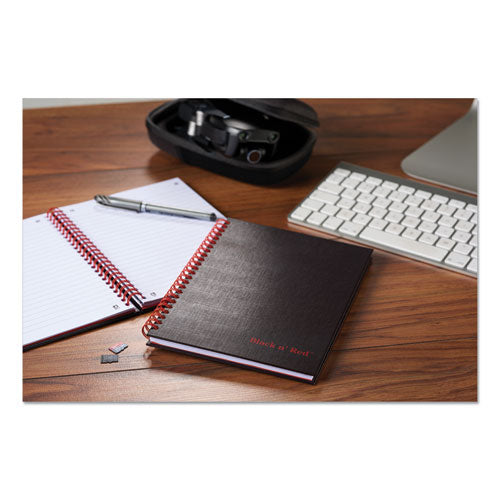 Hardcover Twinwire Notebooks, Scribzee Compatible, 1-subject, Wide/legal Rule, Black Cover, (70) 9.88 X 6.88 Sheets