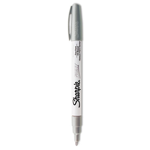 Permanent Paint Marker, Extra-broad Chisel Tip, White