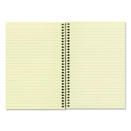 Single-subject Wirebound Notebooks, Narrow Rule, Brown Paperboard Cover, (80) 8.25 X 6.88 Sheets