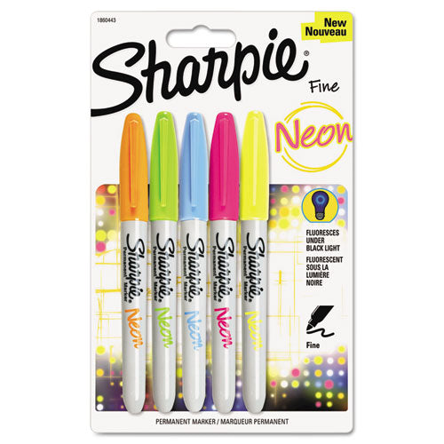 SHARPIE Gel Highlighters, Bullet Tip, Assorted Colors, 5 Count