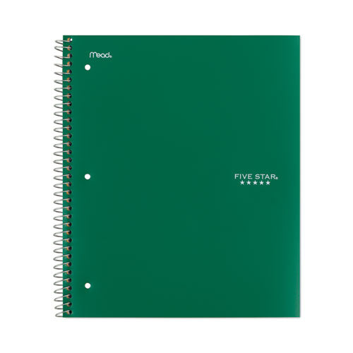 Wirebound Notebook With Two Pockets, 1-subject, Medium/college Rule, Randomly Assorted Cover Color, (100) 11 X 8.5 Sheets