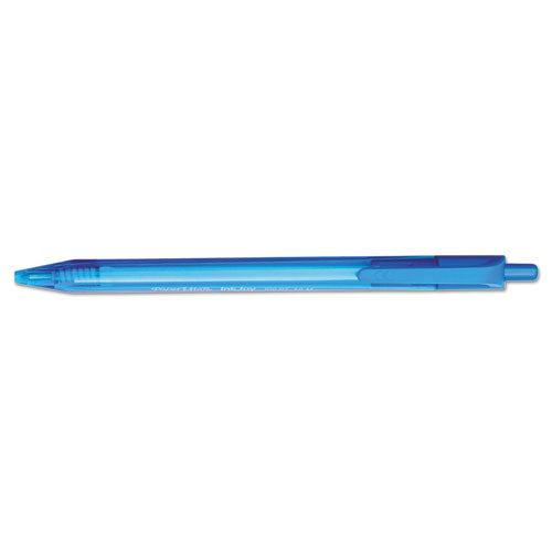 Inkjoy 100 Rt Ballpoint Pen, Retractable, Medium 1 Mm, Black Ink, Black Barrel, Dozen