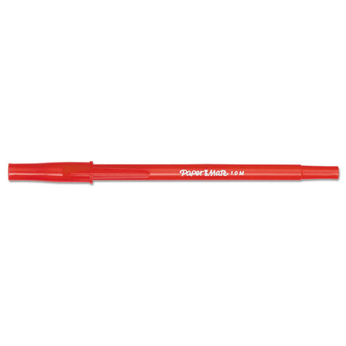 Write Bros. Ballpoint Pen Value Pack, Stick, Medium 1 Mm, Blue Ink, Blue Barrel, 60/pack