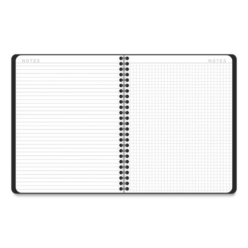 Contemporary Lite Weekly/monthly Planner, 8.75 X 7, Black Cover, 12-month (jan To Dec): 2023