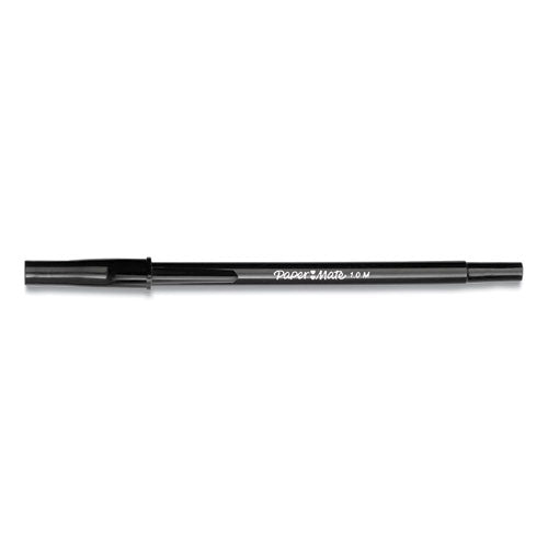 Write Bros. Ballpoint Pen Value Pack, Stick, Medium 1 Mm, Black Ink, Black Barrel, 60/pack