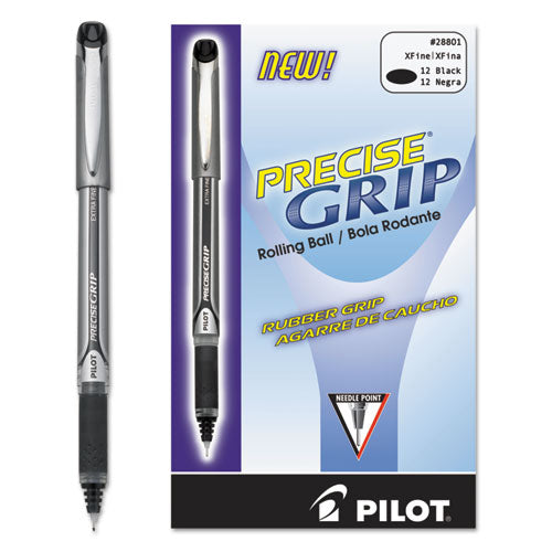 Precise Grip Roller Ball Pen, Stick, Extra-fine 0.5 Mm, Blue Ink, Blue Barrel