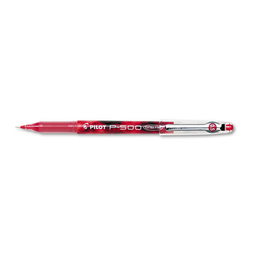 Precise P-700 Gel Pen, Stick, Fine 0.7 Mm, Red Ink, Red Barrel, Dozen
