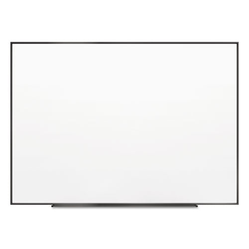 Fusion Nano-clean Magnetic Whiteboard, 48 X 36, White Surface, Black Aluminum Frame