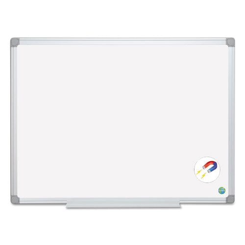 Earth Gold Ultra Magnetic Dry Erase Boards, 36 X 48, White Surface, Silver Aluminum Frame