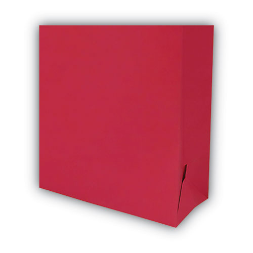 Colored File Jackets With Reinforced Double-ply Tab, Straight Tab, Letter Size, Red, 50/box