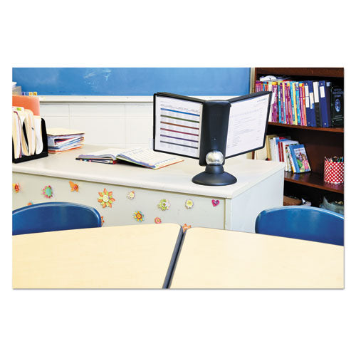 Sherpa Motion Desk Reference System, 10 Panels, Black Borders