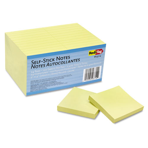 Self-stick Notes, 1.5" X 2", Assorted Neon Colors, 100 Sheets/pad, 12 Pads/pack