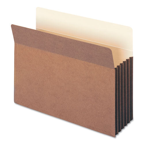 Redrope Drop-front File Pockets With Fully Lined Gussets, 5.25" Expansion, Legal Size, Redrope, 10/box