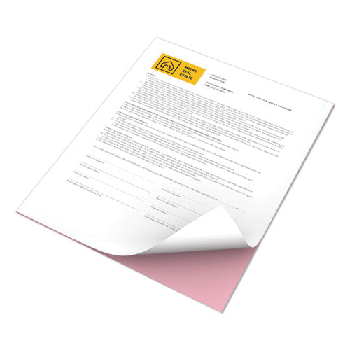 Revolution Digital Carbonless Paper, 2-part, 8.5 X 11, Pink/white, 5,000/carton