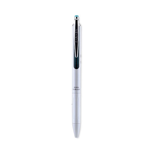 Sarasa Grand Gel Pen, Retractable, Medium 0.7 Mm, Black Ink, White Barrel