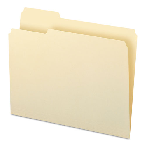 Manila File Folders, 1/3-cut Tabs: Right Position, Letter Size, 0.75" Expansion, Manila, 100/box