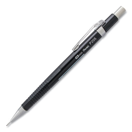 Sharp Mechanical Pencil, 0.5 Mm, Hb (#2.5), Black Lead, Black Barrel
