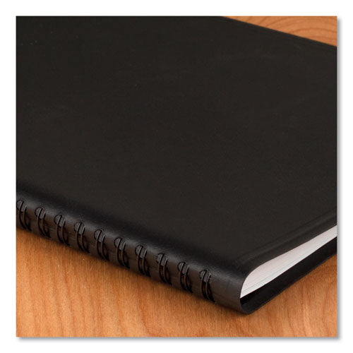 Quicknotes Weekly Block Format Appointment Book, 10 X 8, Black Cover, 12-month (jan To Dec): 2023
