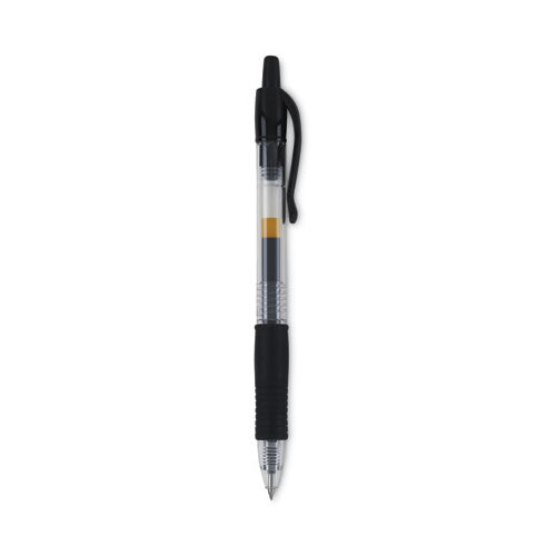 G2 Premium Gel Pen, Retractable, Bold 1 Mm, Black Ink, Smoke Barrel, Dozen