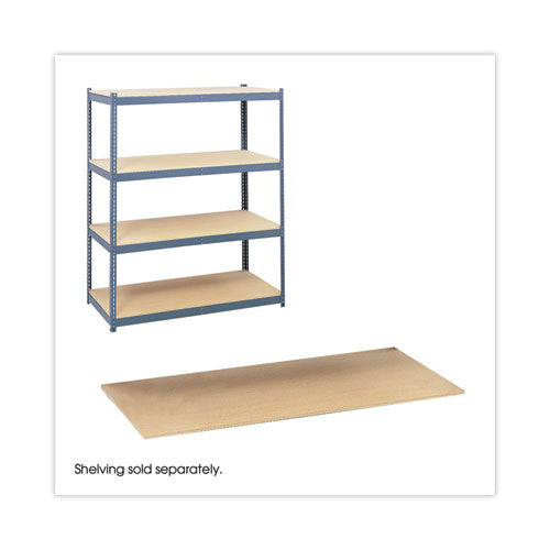 Particleboard Shelves For Steel Pack Archival Shelving, 69w X 33d X 84w, Box Of 4