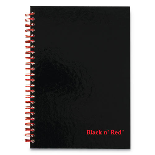 Hardcover Twinwire Notebooks, Scribzee Compatible, 1-subject, Wide/legal Rule, Black Cover, (70) 8.25 X 5.88 Sheets