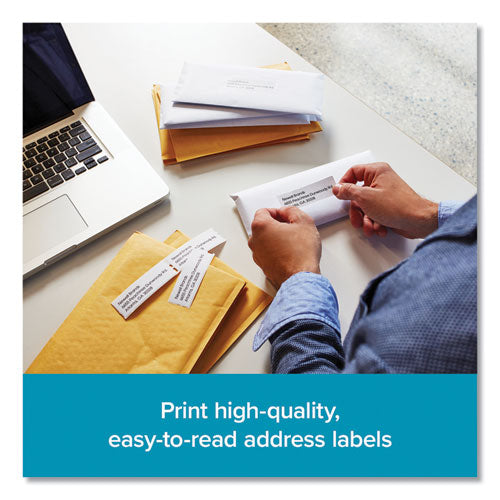 Lw Address Labels, 0.75" X 2", White, 500 Labels/roll, 6 Rolls/pack