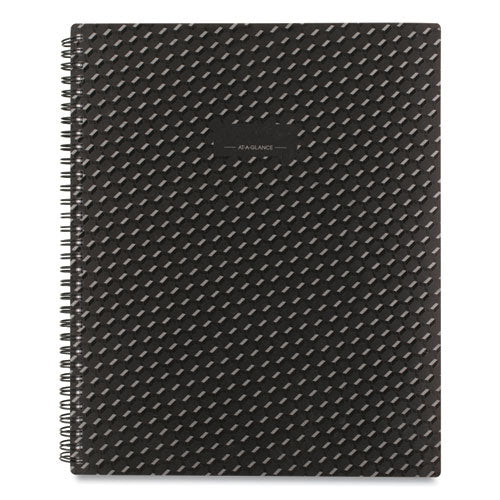 Elevation Poly Weekly/monthly Planner, 11 X 8.5, Black Cover, 12-month (jan To Dec): 2023