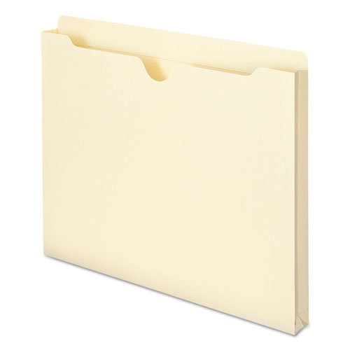 Manila File Jackets, 2-ply Straight Tab, Letter Size, Manila, 50/box