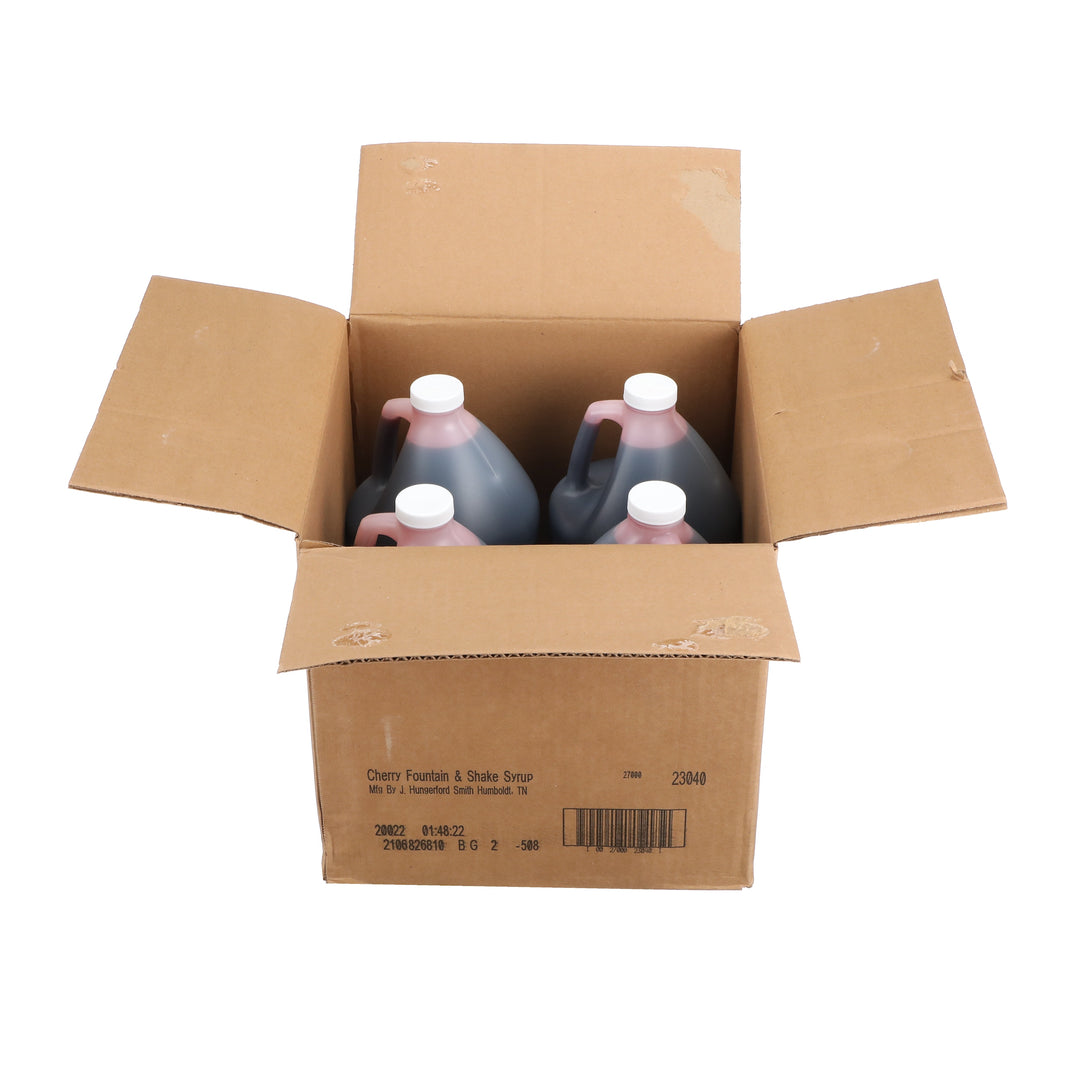 Jhs Syrup Knott's Berry Farm Ready To Use Cherry-1 Gallon-4/Case