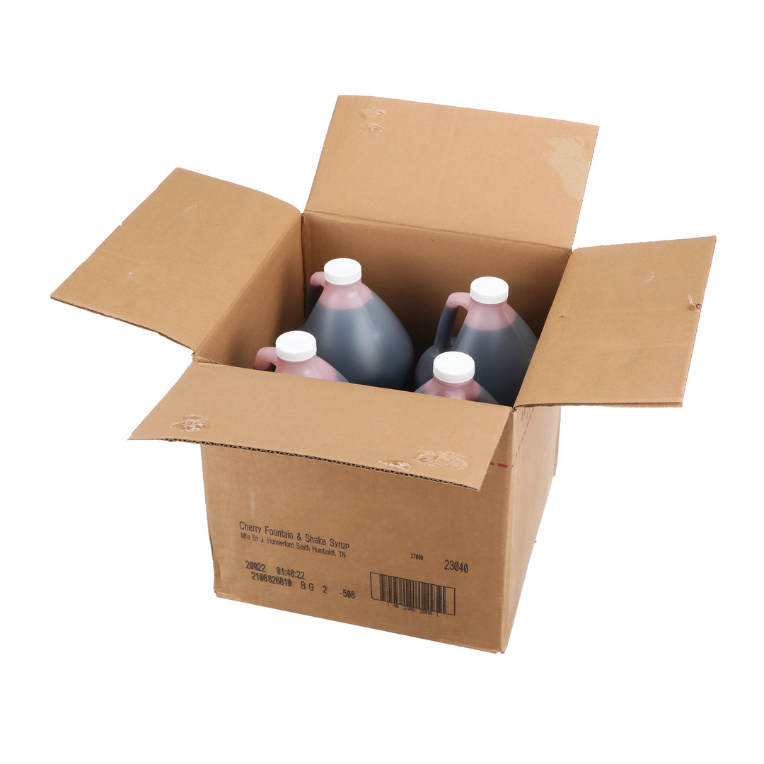 Jhs Syrup Knott's Berry Farm Ready To Use Cherry-1 Gallon-4/Case