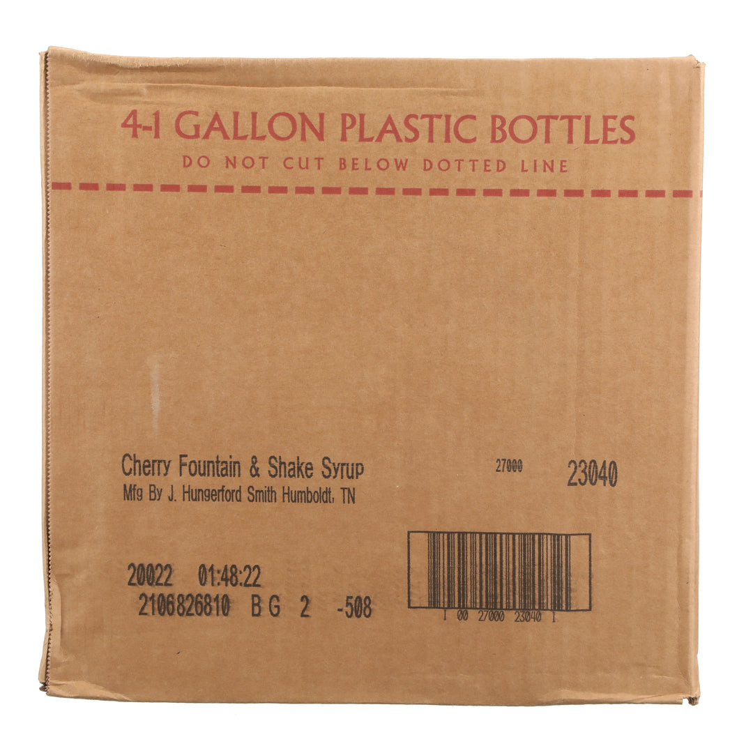 Jhs Syrup Knott's Berry Farm Ready To Use Cherry-1 Gallon-4/Case