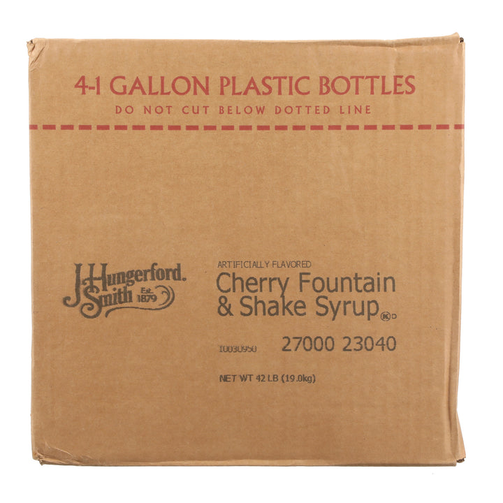 Jhs Syrup Knott's Berry Farm Ready To Use Cherry-1 Gallon-4/Case