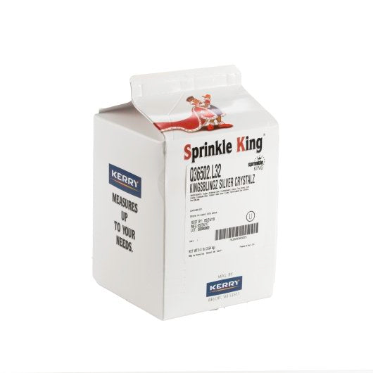 Sprinkle King Kings Blingz Silver Crystals-8 lbs.-4/Case