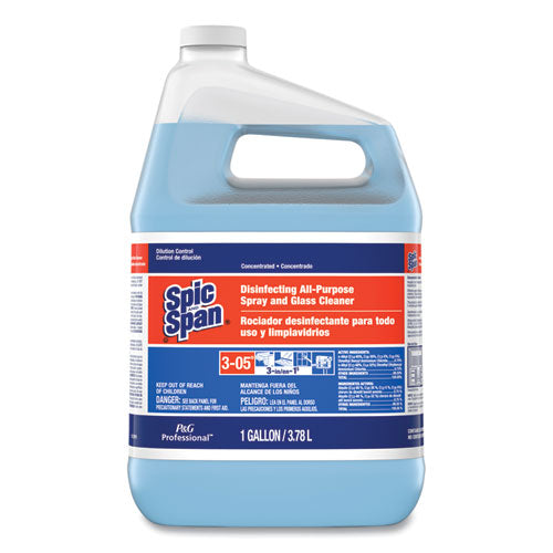 Spic & Span Professional Disinfecting All Purpose And Glass Cleaner Concentrate 1 Gal. Bottle 2/Case