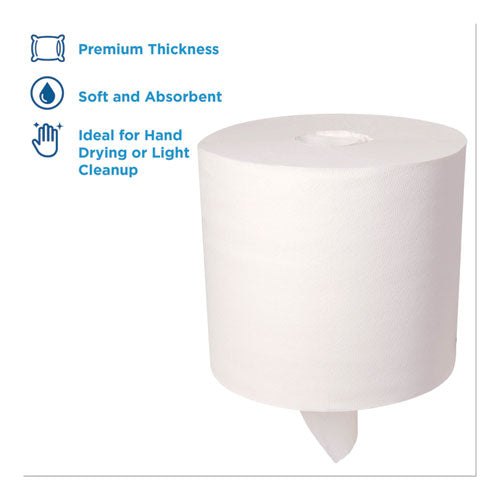 Sofpull Premium Towels Centerpull High Capacity White 7.8x15 560/roll 4/Case