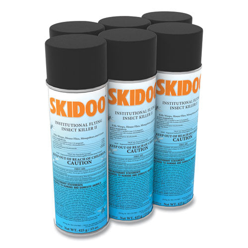 Skidoo Institutional Flying Insect Killer 15 Oz. Aerosol Spray 6/Case