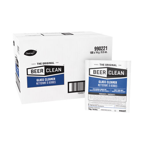 Diversey Beer Clean Manual Beer Brush Powder Pouch 0.5 Oz Packet 100/Case