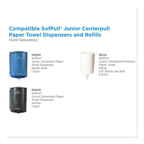 Sofpull Premium Junior Centerpull Towel 1-ply 225/roll 8/Case