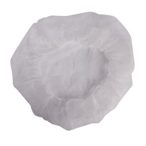 Prime Source 14 Gram Polypropylene 21" White Bouffant 1000/Pack