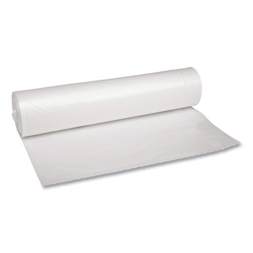 Right Choice™ Lldpe 60-Gal Flat Can Liner, Clear, 38" X 58", 2 Mil00 100/Case