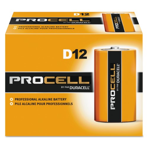 4133311340 Pc1300 Procell D-Cell Battery 6/12/Pack