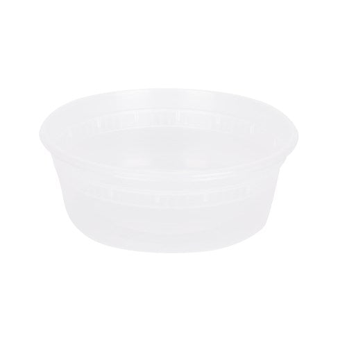 Prime Source Polypropylene Deli Cup With Lid Combo Clear 8 Oz40 240/Case