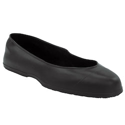 Slip Resistant Unisex Cold Storage Overshoe Rubber X-Large Black /Pair