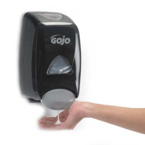 1250 Ml Push-Style Black Abs Hand Soap Dispenser 6/Each