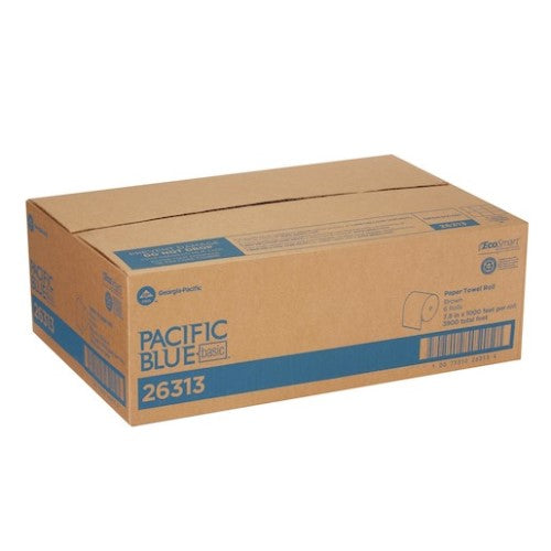 Paper Towel Roll, Brown 6/Case