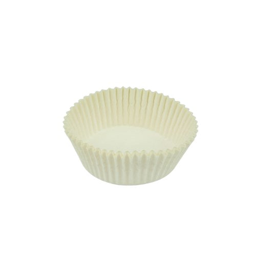 Paper Round Baking Cup, White, 2" X 5.25" 10000/Case