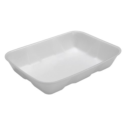 Eps 20K Foam Tray, White, 12" X 8.75" X 2.41"00 100/Case